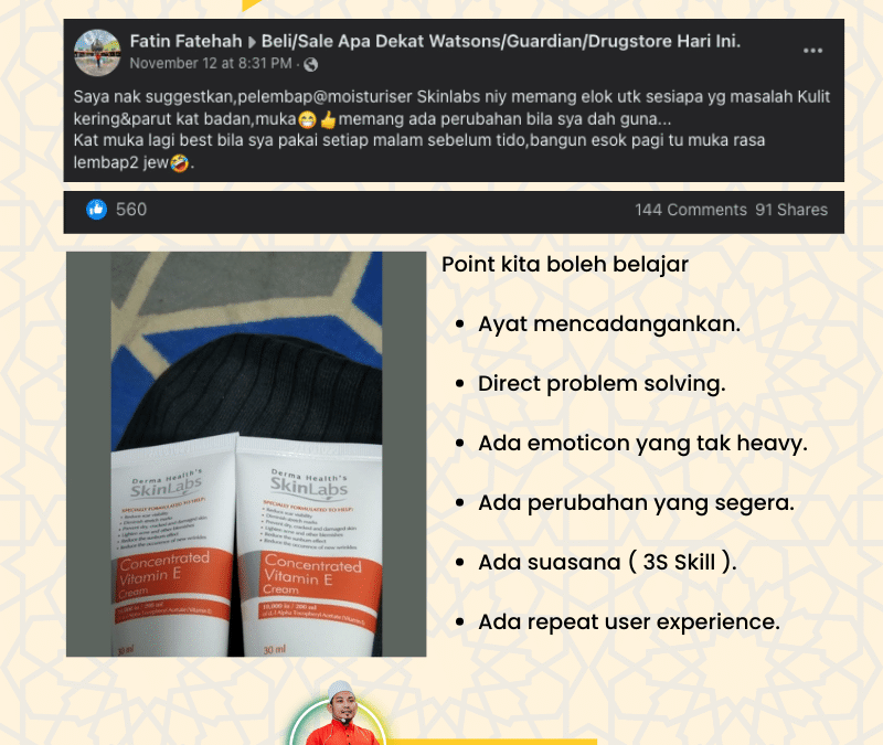 Copywriting storytelling pendek,padat dan padu